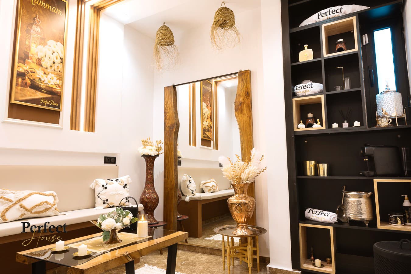 Oriental hammam wellness space